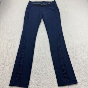 Lululemon City Pulse Pants Womens 10 Blue‎ Athletica Workout Activewear Yoga